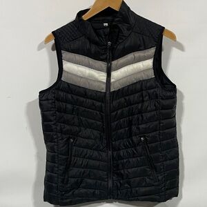 Fabletics Black Puffer Vest